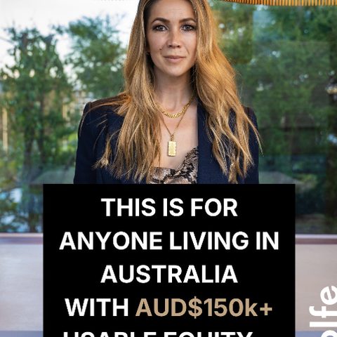 For anyone living in Australia with AUD$150k+ usable equity