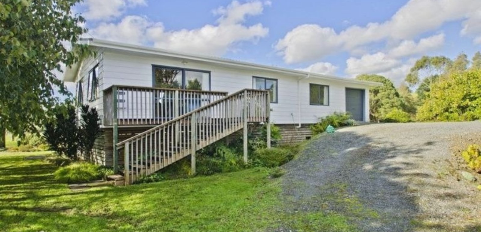 Deal 1: the steep corner section, now a 5 bedroom property with cabin